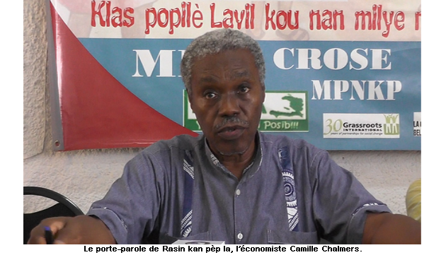 « Le pays est dans une situation chaotique », selon Camille Chalmers